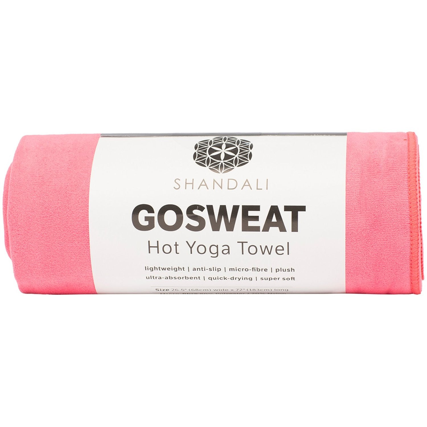 Yoga Hand Towel Super Absorbant Microfiber Shandali