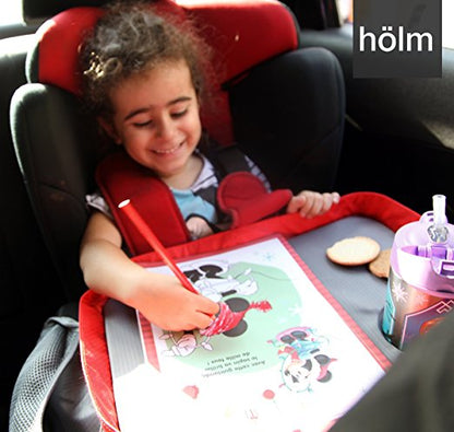 Toddler Travel Lap Tray - kids Car Seat Travel Tray - Children Car Organizer