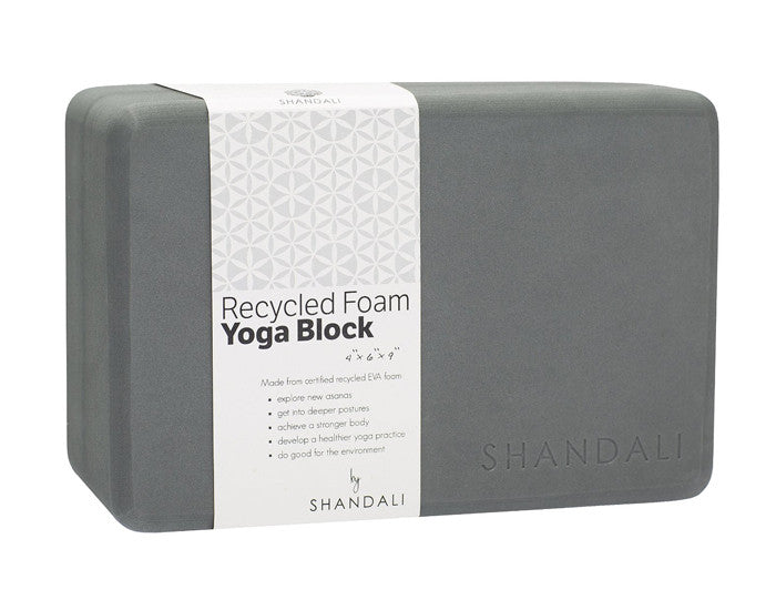 Eco-Friendly Recycled Foam Yoga Block
